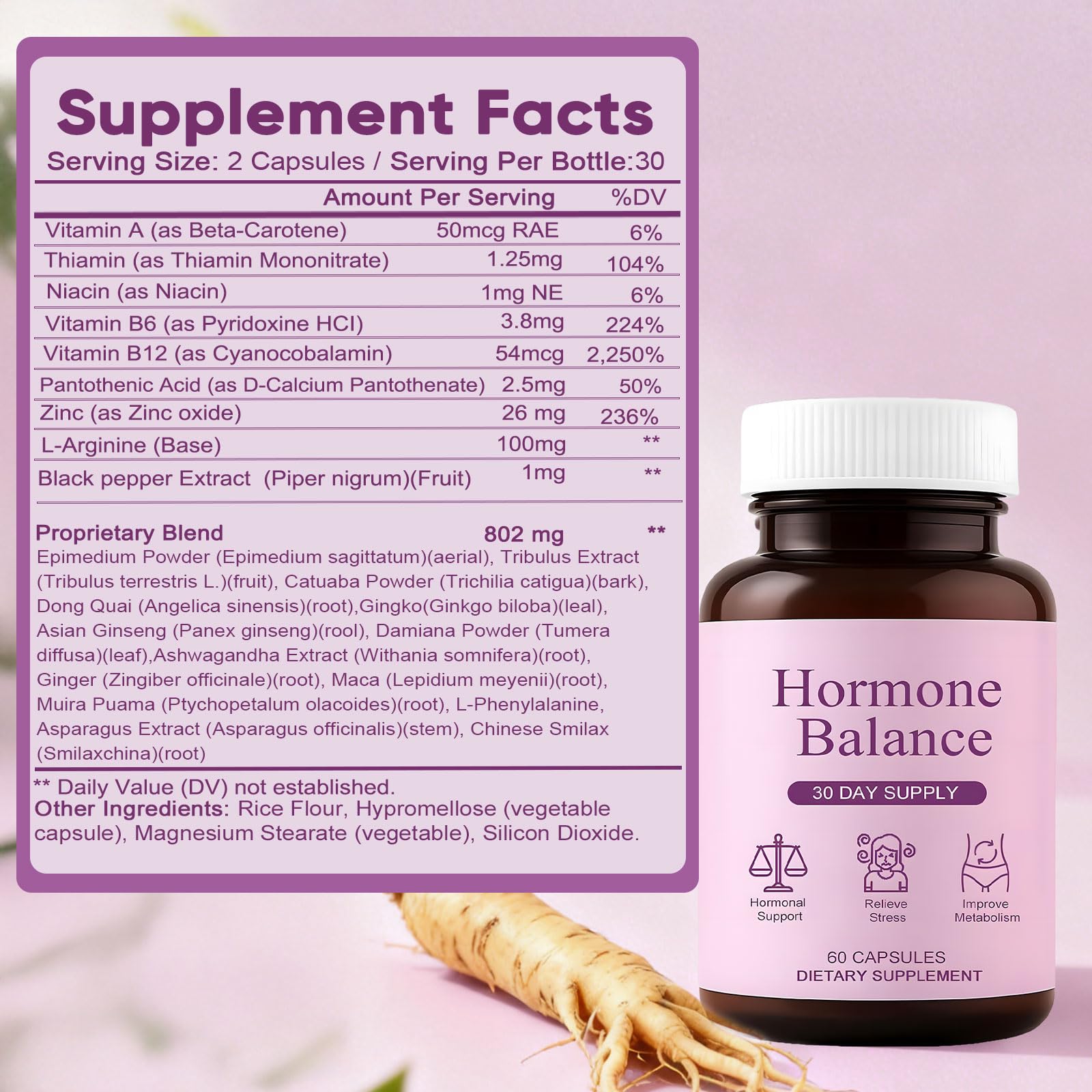 Capsules Shwfhi avec racine de gingembre pour circulation et confort