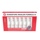 Siang Pure Inhalateur nasal – ensemble de six, prêt à l’emploi.