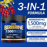 SIAUWE Berberine: emballage affichant durée de 3 mois