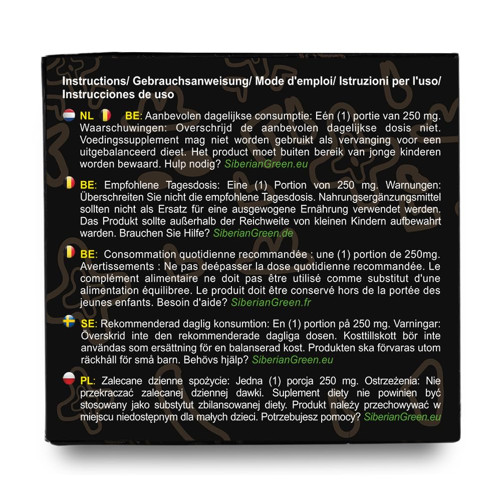 Siberian Green Shilajit Altai – sourcing sûr et durable