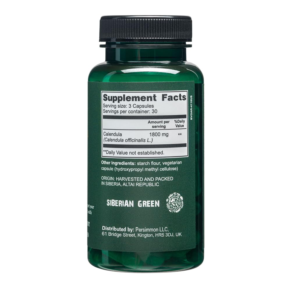 Boîte de 90 gélules véganes, pratique à emporter – Siberian Wild.