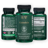Siberian Wild Calendula, capsules ambrées offrant assimilation rapide et pratique.