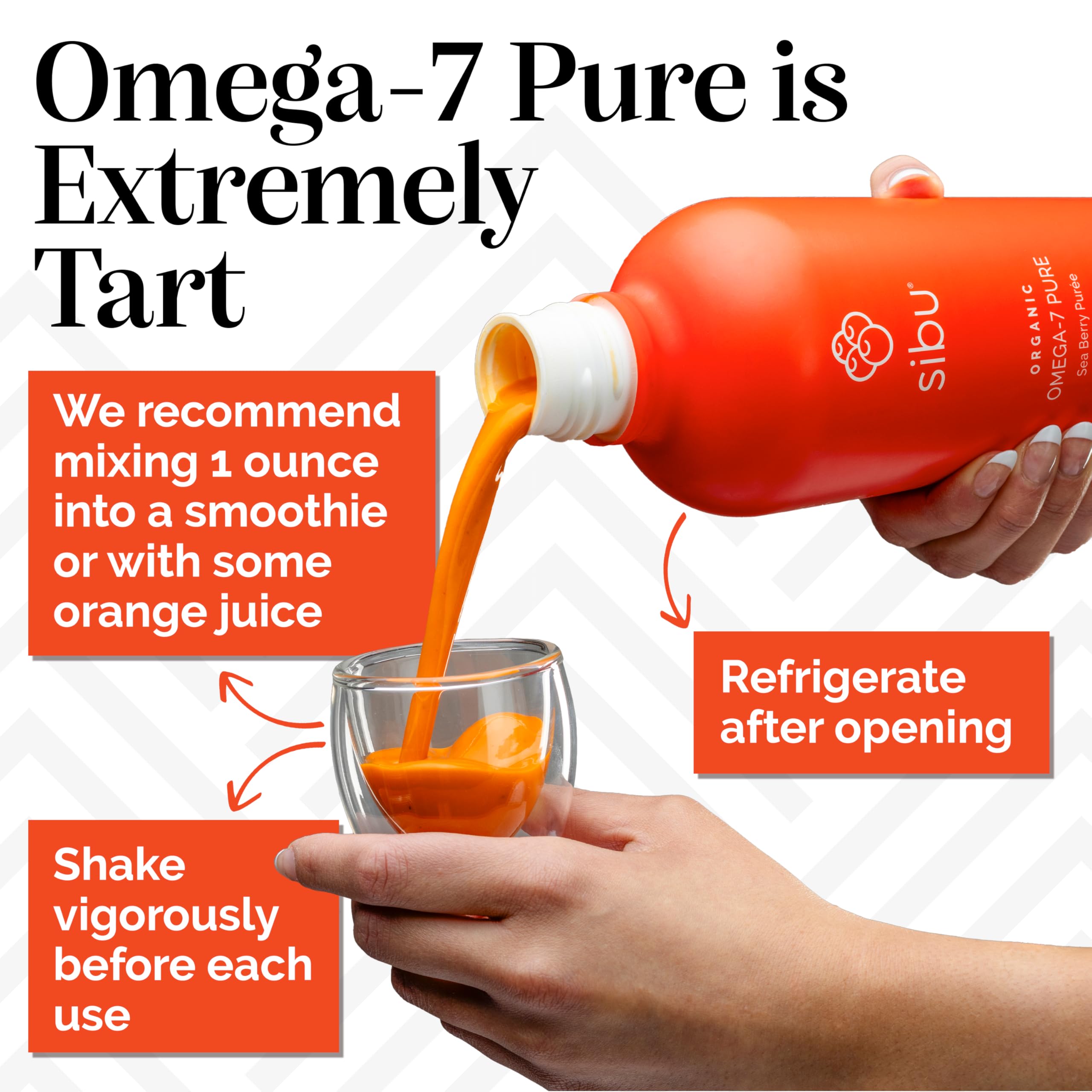 Sibu Omega-7 Pure – ajout au smoothie pour démarrer la journée