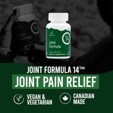 Gélules SierraSil Joint Formula 14 facilitant le soutien journalier des articulations.