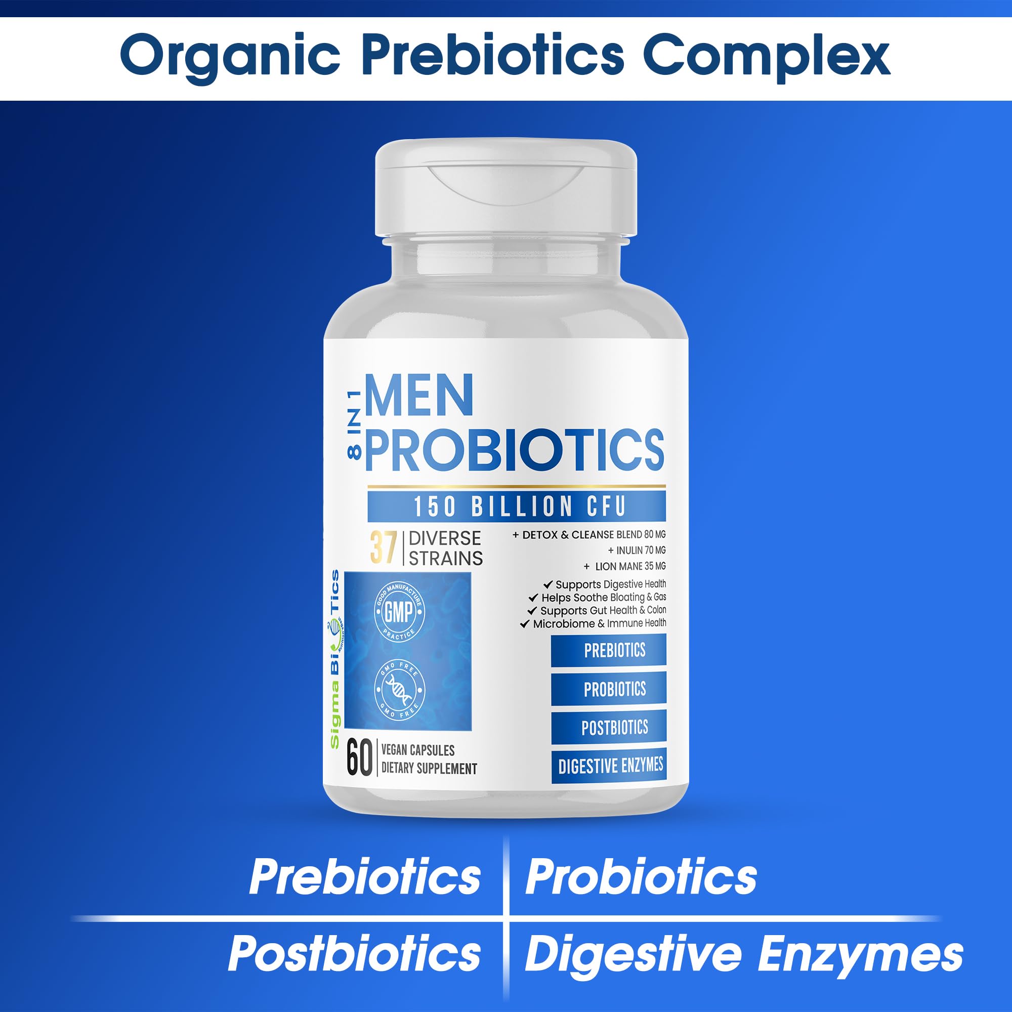 SigmaBiotics Garantie 60 Jours : testez sans risque grâce à notre garantie.