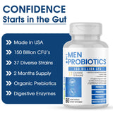 SigmaBiotics Probiotiques Topinambour Gomme d'Acacia : prébiotiques nourrissent les bonnes bactéries.