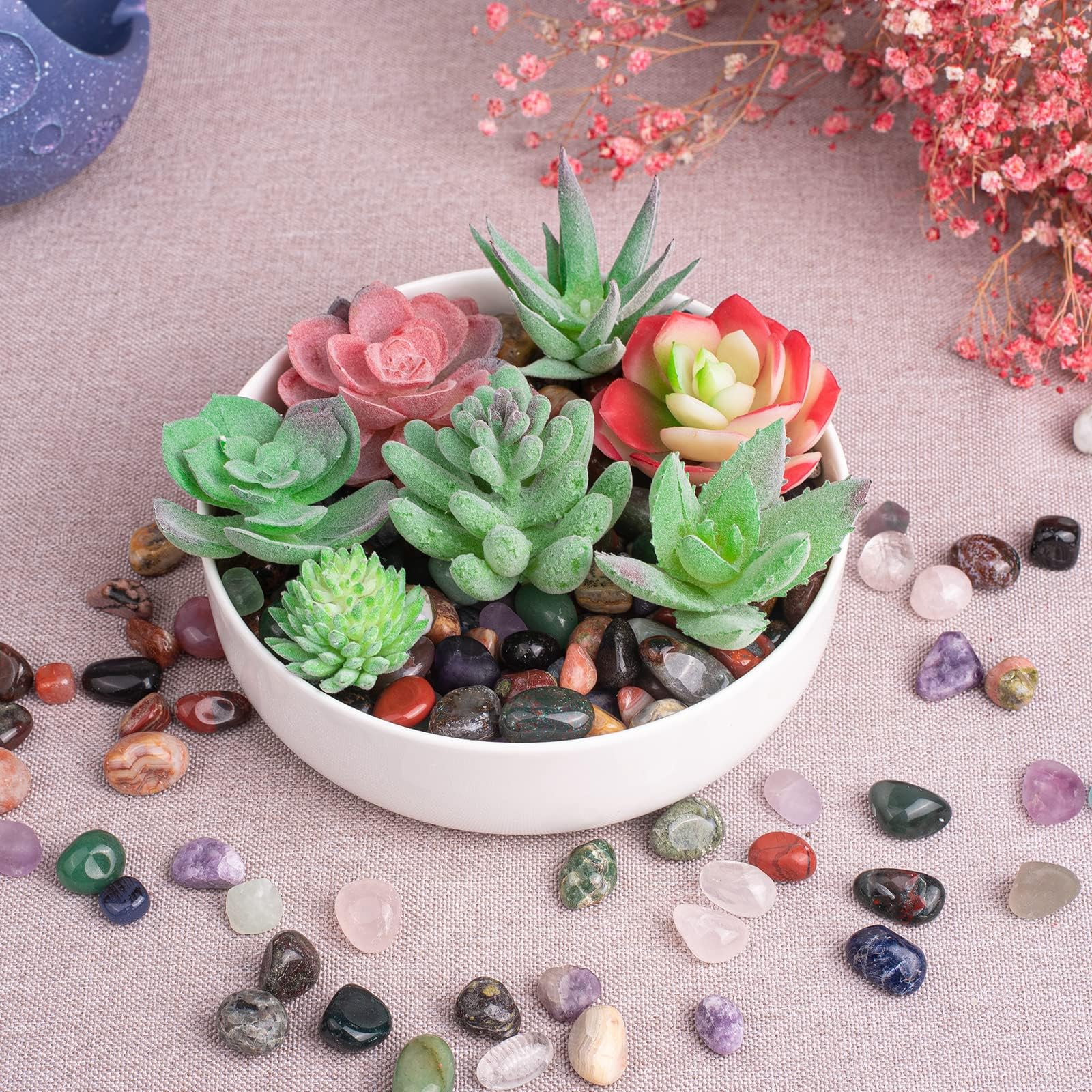 Pierres fines SigMntun en petit format pour rituels simples de calme.