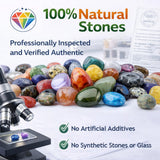 SigMntun pierres-polies-vertes : teinte naturelle idéale pour relaxation.