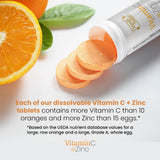 Formule sans sucre ni aspartame, tablette effervescente Signify Nature.