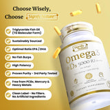 SIGNIFY NATURE Oméga3 RTG: huile purifiée avec meilleure absorption potentielle.