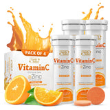 SIGNIFY NATURE Vitamine C 1000mg, tablette effervescente se dissolvant dans l'eau.