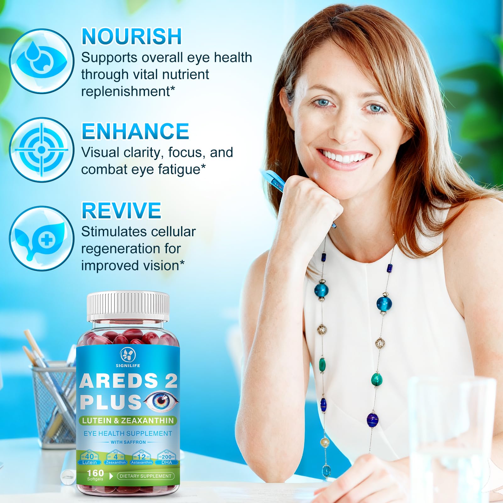 SIGNILIFE Confort Oculaire – adapté aux adultes et seniors.