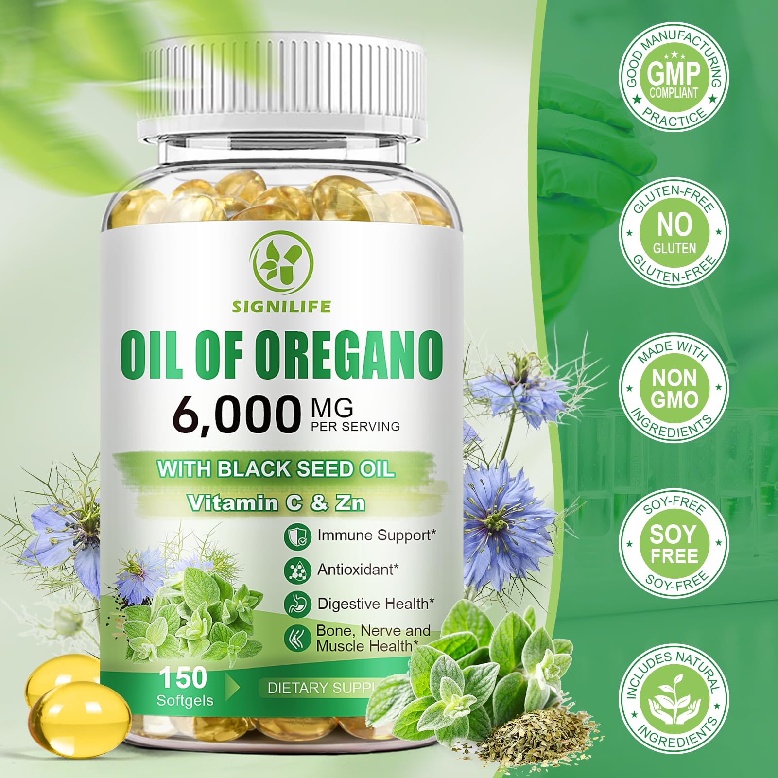 SIGNILIFE formule 4 en 1 – combinaison naturelle pour plus de simplicité.