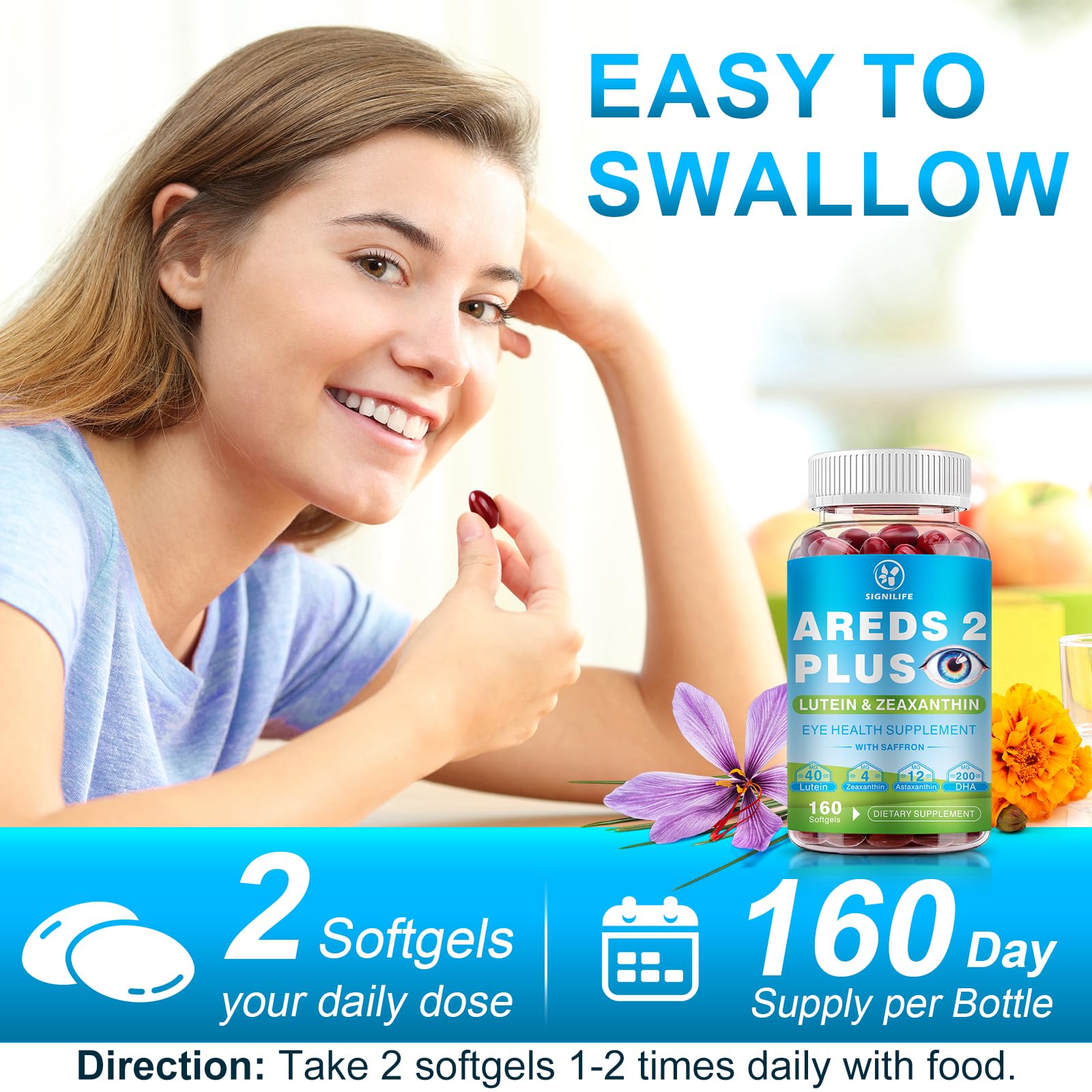 SIGNILIFE Nutrition Rétine et Nerf Optique – soutien visuel global.