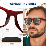 SIGONNA embouts nez lunettes adhésifs – fonctionne même sur peau humide.