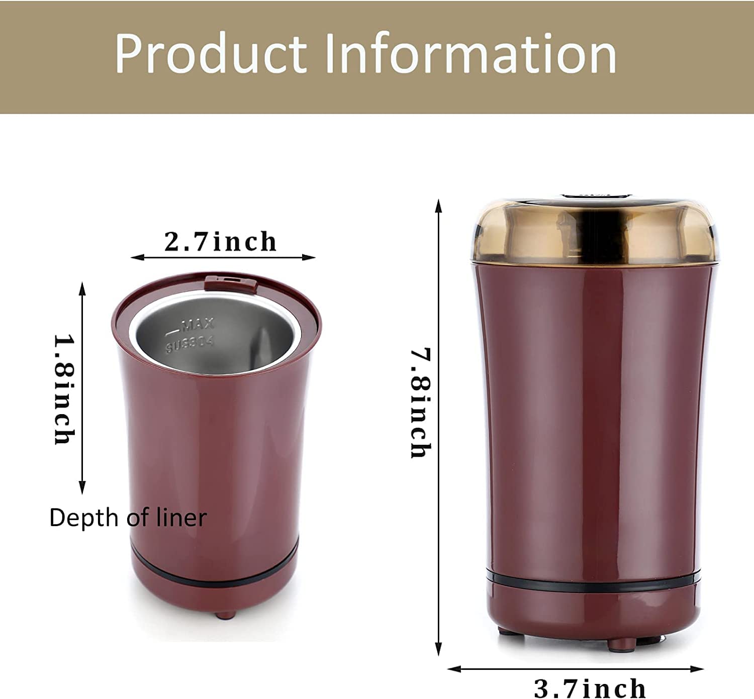 Siktorrwd design compact avec câble détachable pour rangement quotidien.