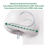 Silent Mammoth dilateur nasal en acier inox et silicone, conception durable et sûre.
