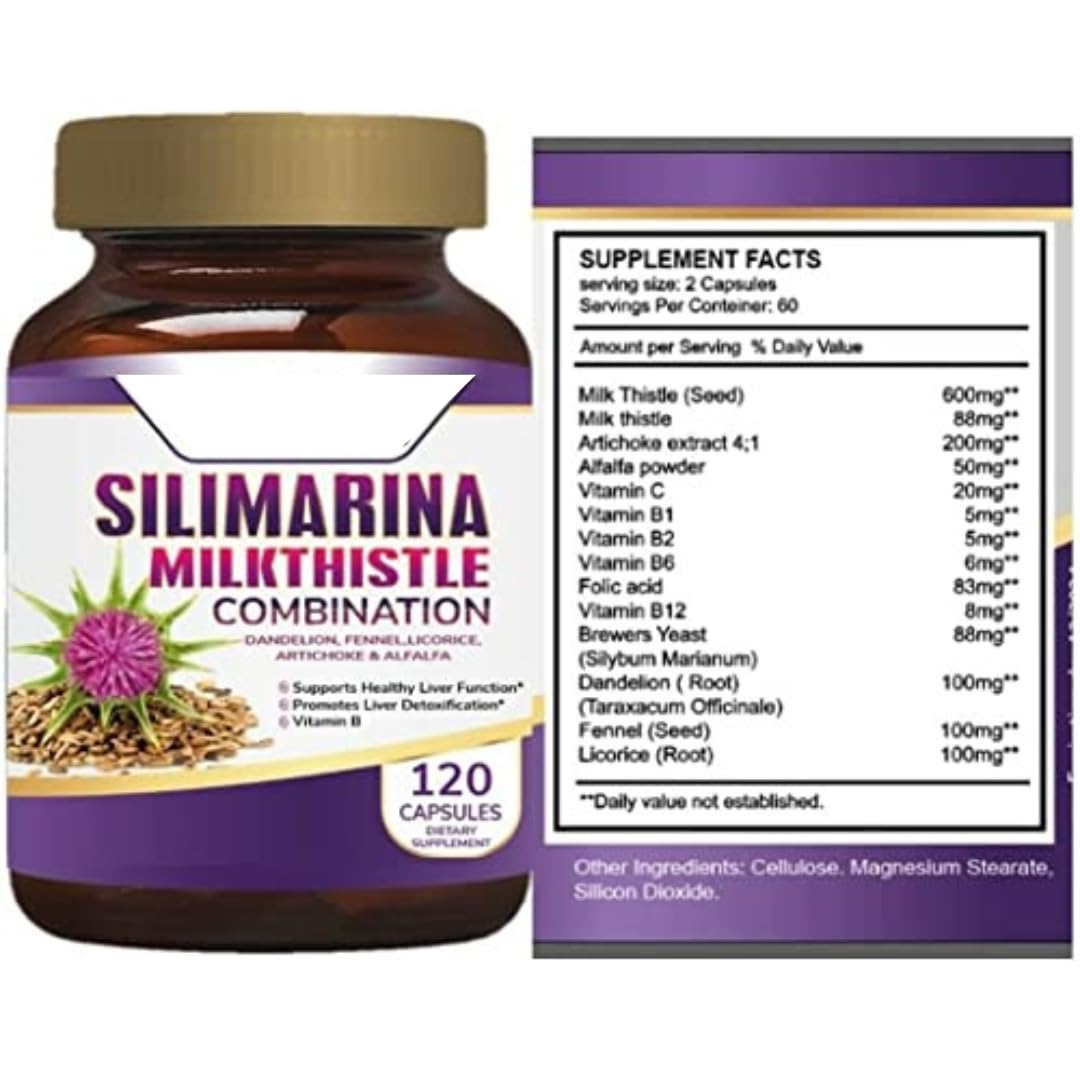 Silimarine – emballage recto, pratique pour une utilisation quotidienne.