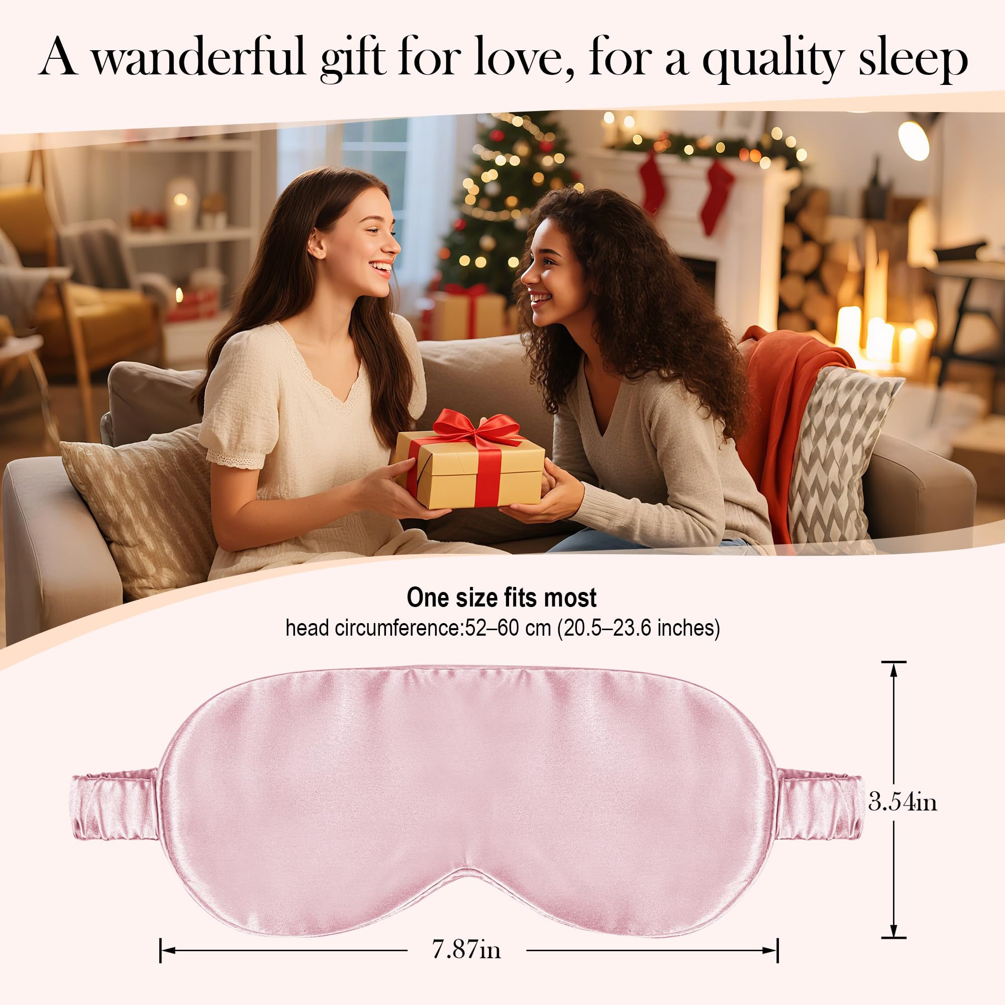 Coffret cadeau Silk Dream élégant noir et rose, idée parfaite