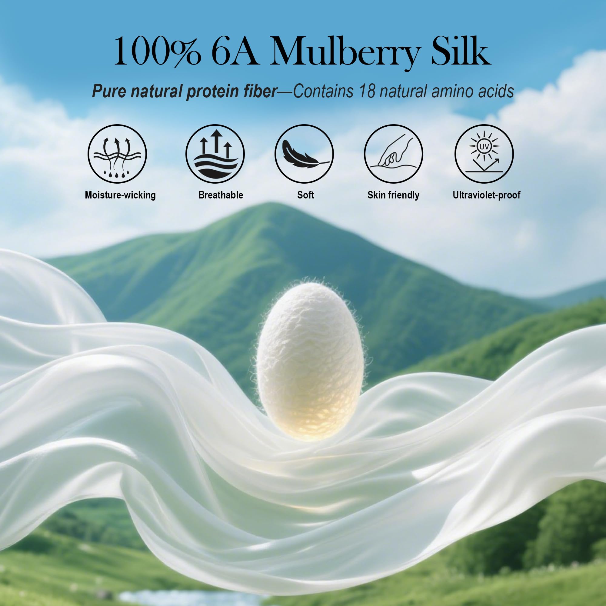 Silk Dream - masque-sommeil 22 momme offrant meilleure occultation et durabilité.