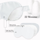 Silk Dream - masque-sommeil doux et respirant, idéal pour le repos.