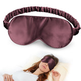 Masque Silk Dream noir en soie Mulberry, douceur et repos.