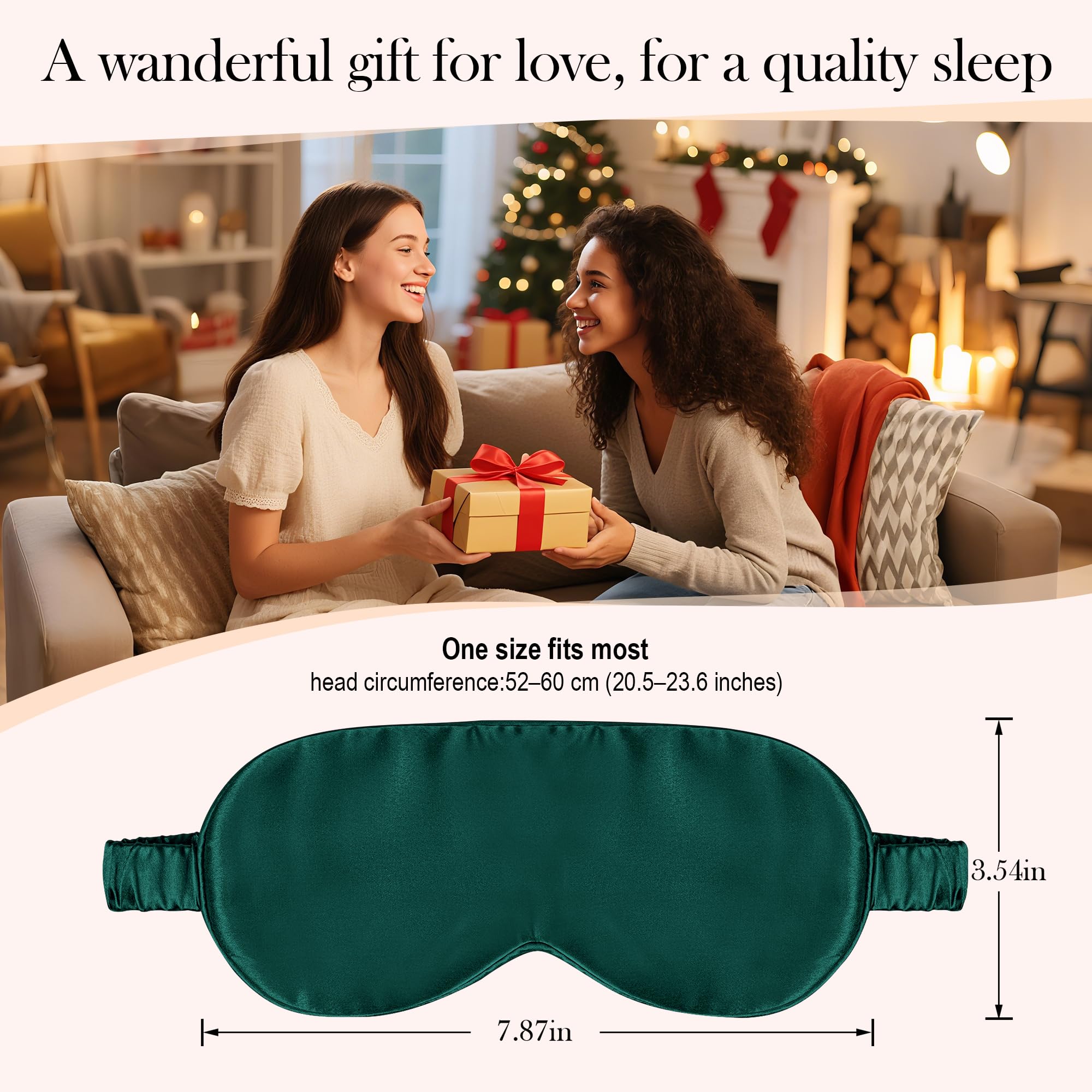 SilkDream Masque Yeux cadeau idéal pour elle et lui