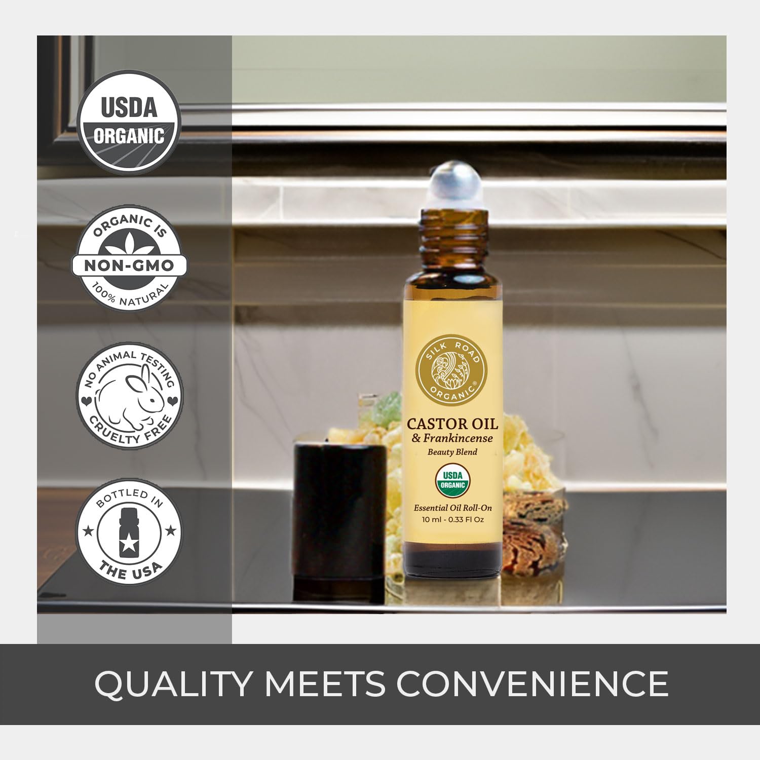 Étiquette USDA NOP certifiée, produit biologique et sans additifs majeurs
