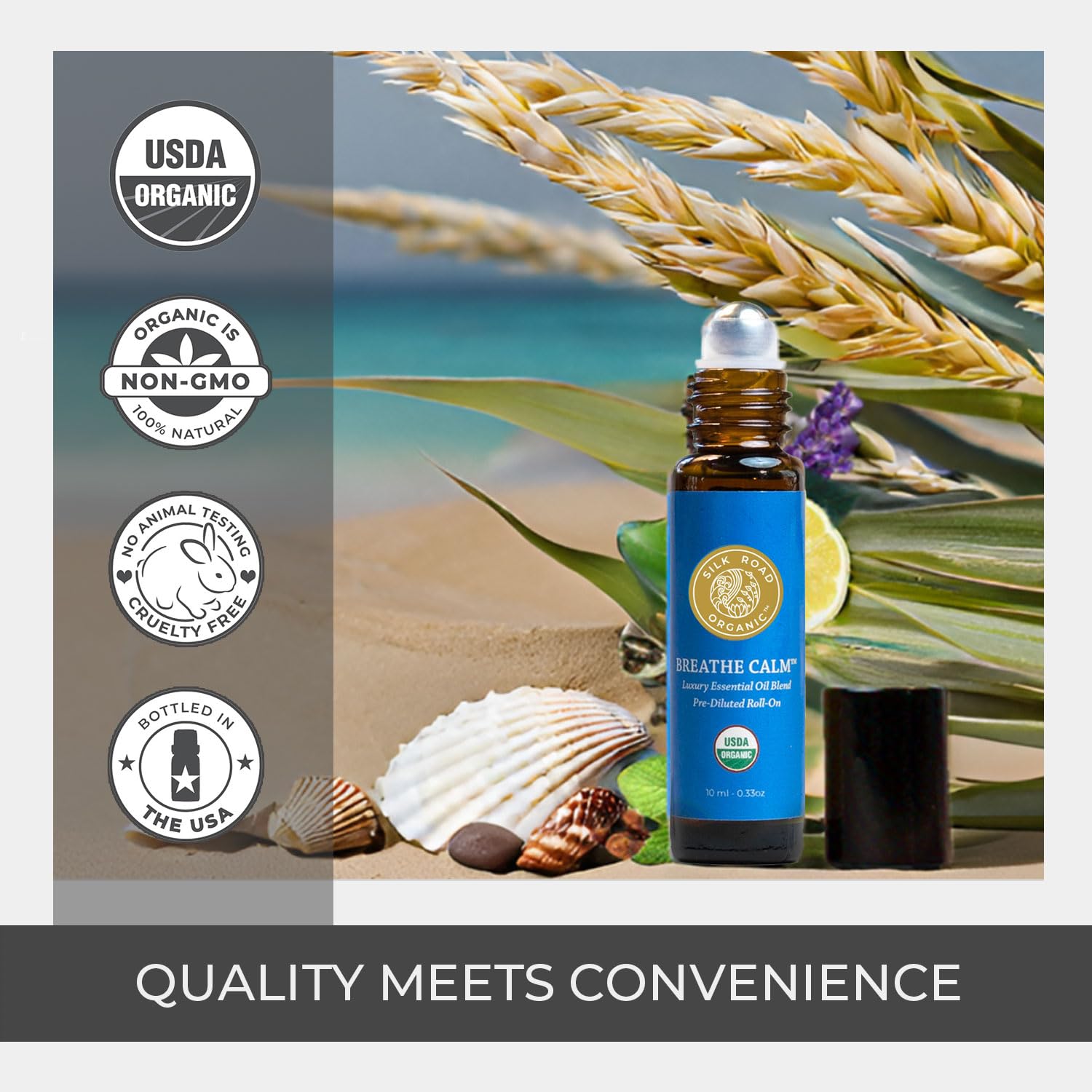 Silk Road Organic Rouleau USDA, pureté certifiée et qualité sans additifs.