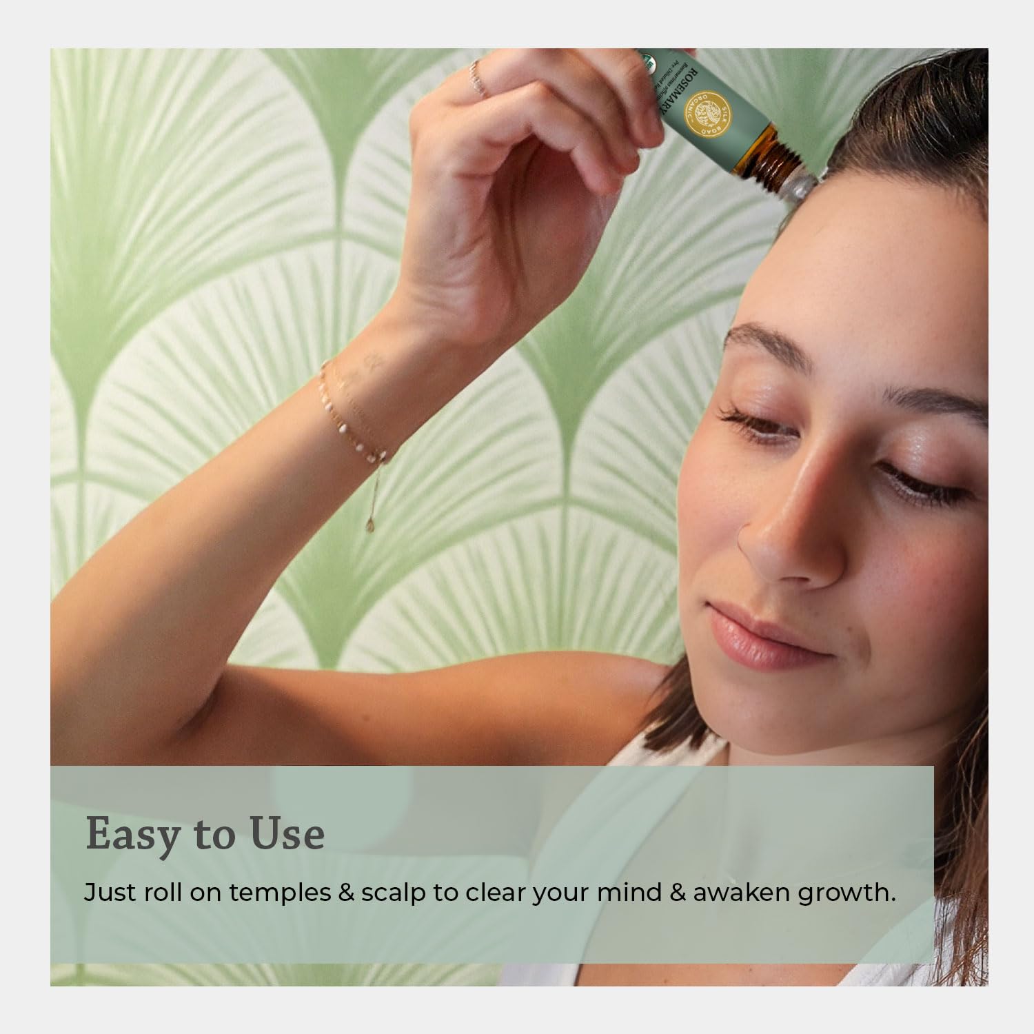 Format compact Silk Road Organic romarin-jojoba, voyage idéal.