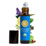 Silk Road Organic Respire Calme Rouleau 10 ml, respiration plus fluide.