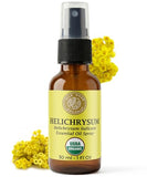 Silk Road Organic Helichrysum Spray — bouteille élégante prête pour l’application quotidienne.