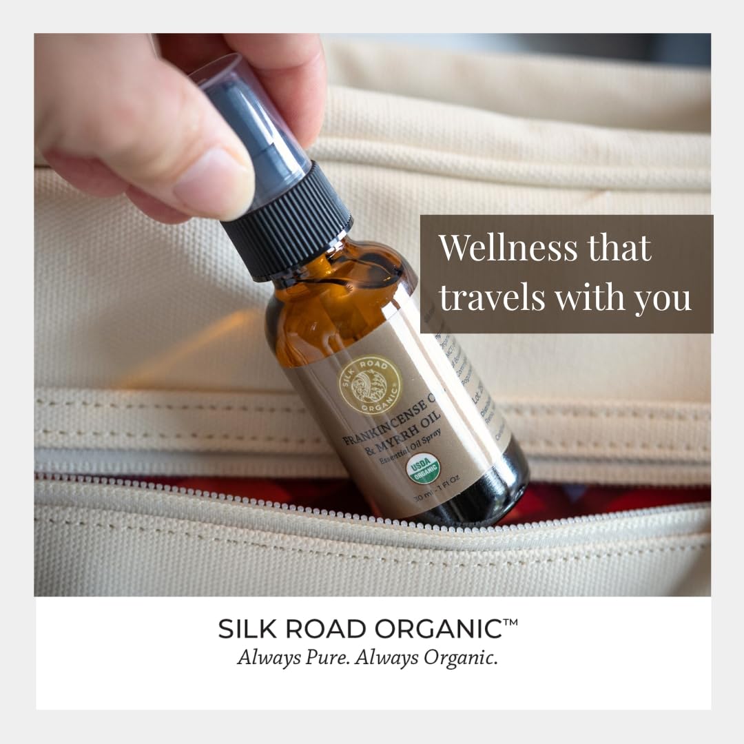 Silk Road Organic spray usage quotidien pour le soin corporel