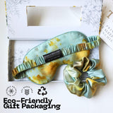 SILK&WILLOW détail-scrunchie-soie satin pour cheveux sans frottement