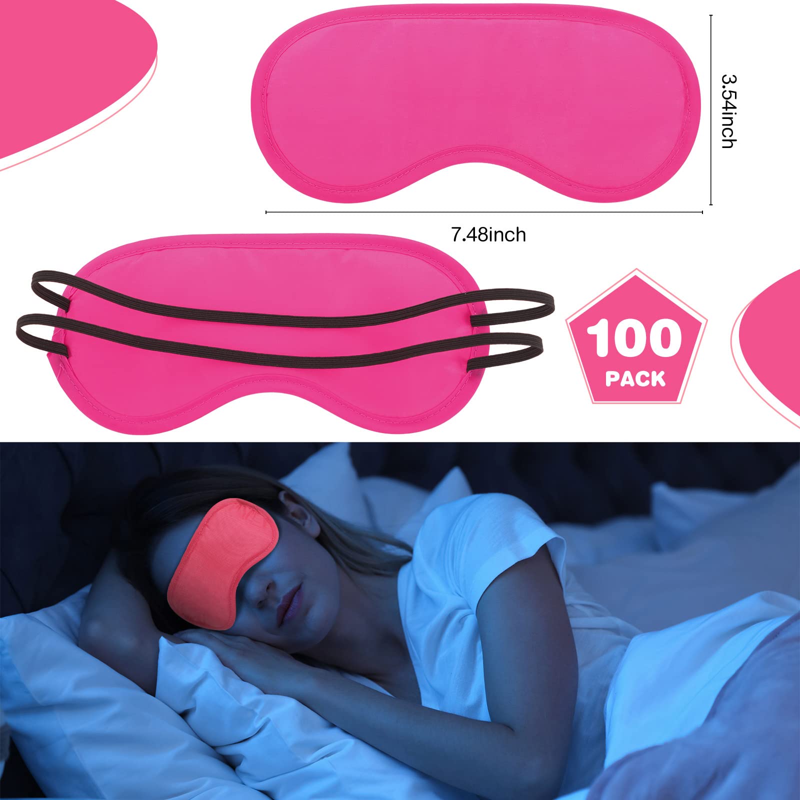 Masque Silkfly avec bande élastique réglable, ajustement confortable.