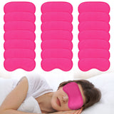 Masque Silkfly rose rouge pour obscurité et sommeil paisible.