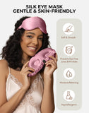 SilkSilky masque bande-elastique reglable assure un ajustement sûr et confortable.