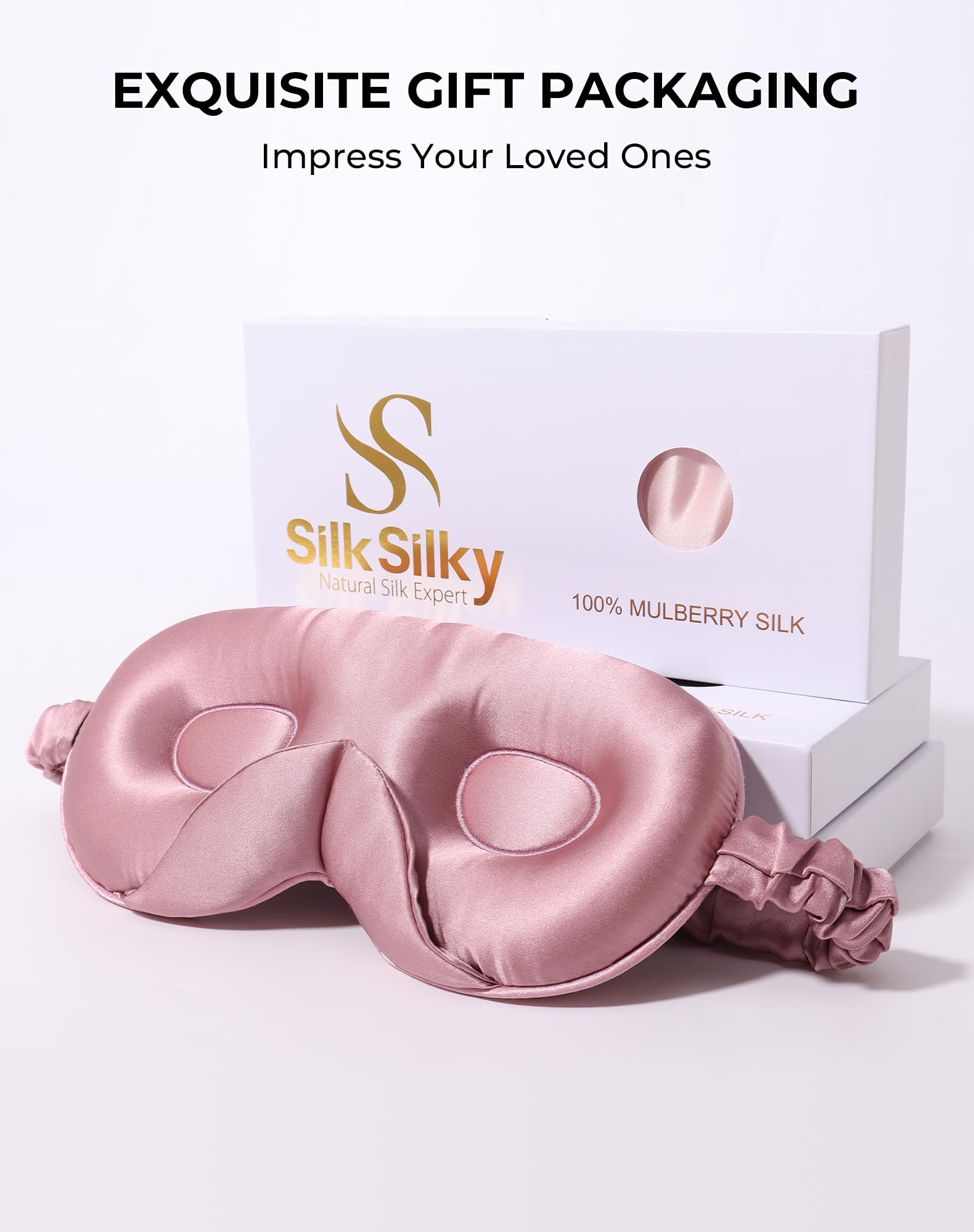 SilkSilky masque cadeau-luxe parfait pour cadeaux repos.