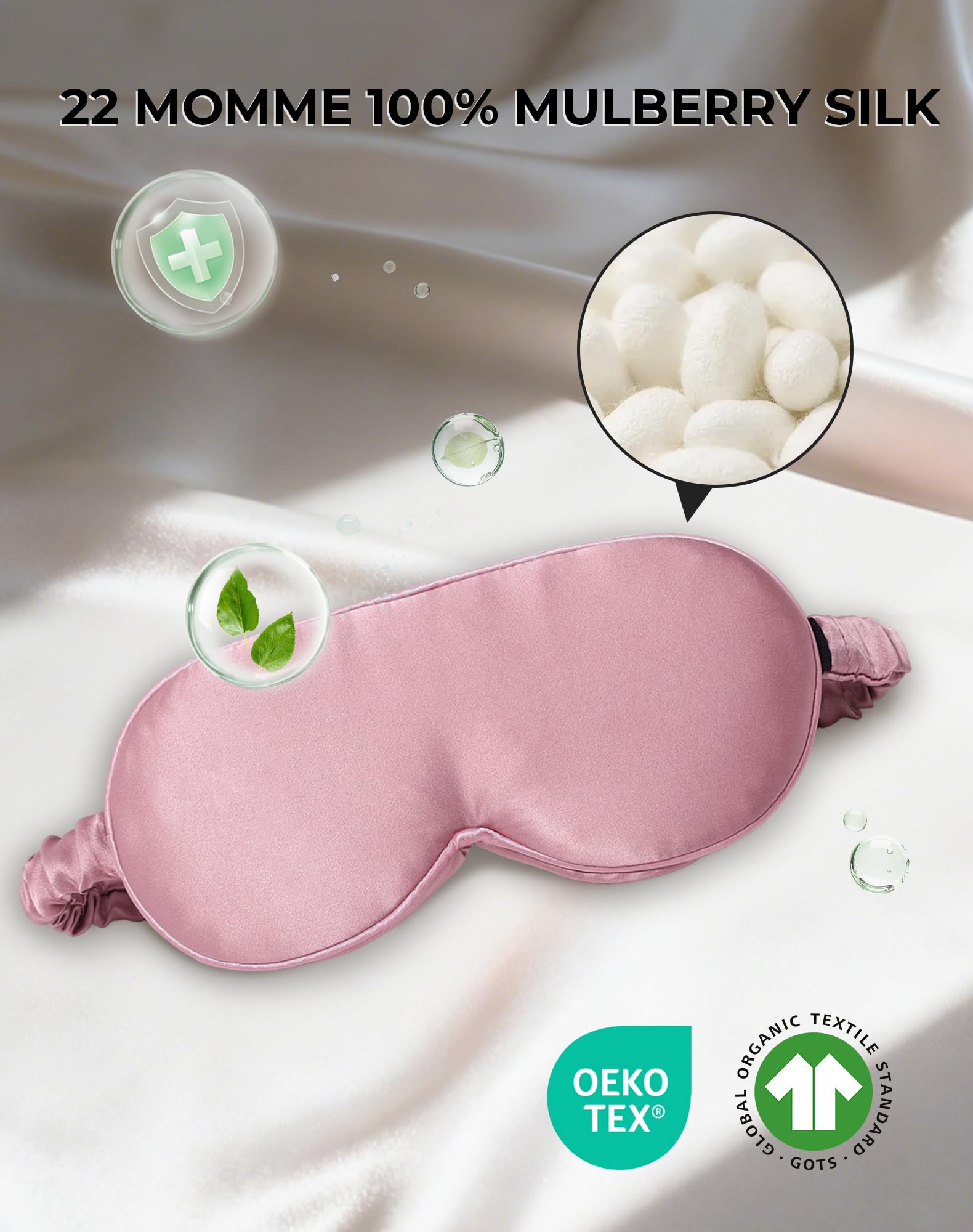 SilkSilky masque rebords-nasaux offrant une couverture lumineuse complète.