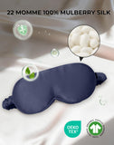SilkSilky masque-sommeil-nez-ailes: maintien des ailes nasales et occultation efficace.