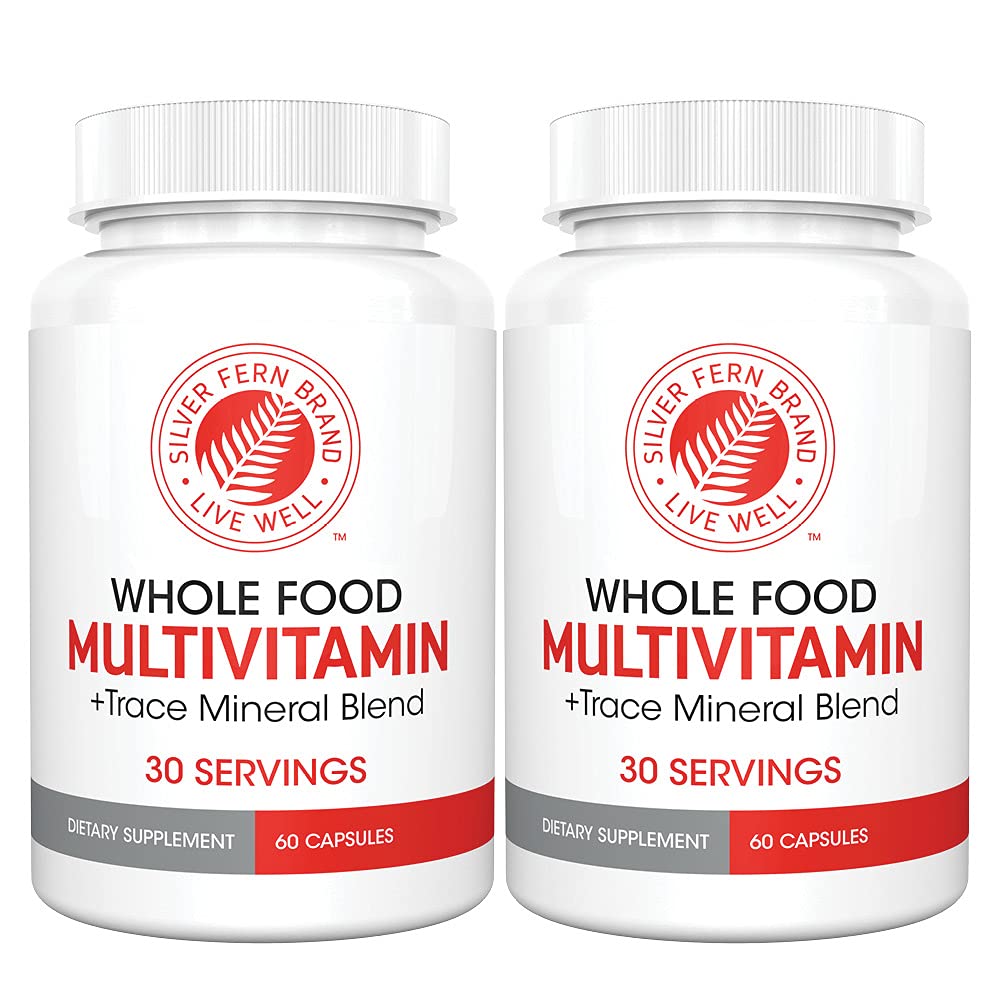 Silver Fern boîte multi-vitamines quotidiens favorisant l'équilibre nutritionnel avec des nutriments complets.
