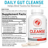 Silver Fern Cleanse – Étui-emballage sans lait et sans lactose.
