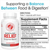 Silver Fern enzymes digestives tolerase-l capsules, soutien digestif potentiel pour lactose.