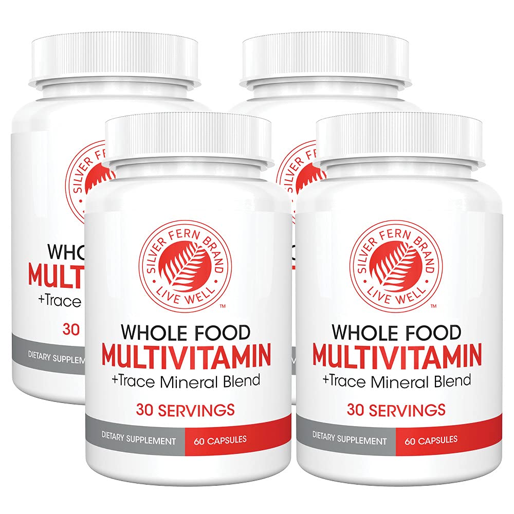 Silver Fern multivitamine en flacon, apport quotidien équilibré.