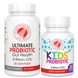 Silver Fern Probiotiques Adultes: bouteille de 60 capsules soutenant l'équilibre intestinal.
