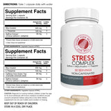 Silver Fern Stress Complex: capsules prêtes à avaler, sans caféine