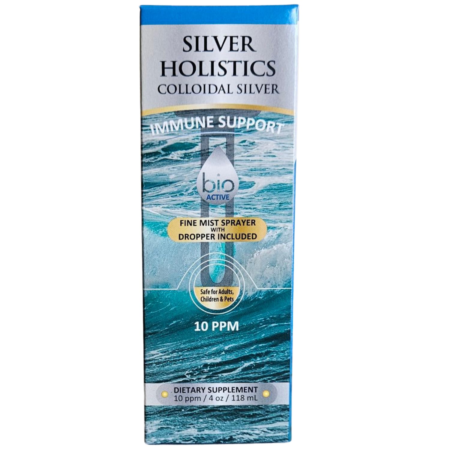 SILVER HOLISTICS: fabriqué aux États-Unis, traçabilité assurée