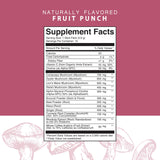 Roots Focus sachets fruits-punch, pratique nomade pour concentration rapide.
