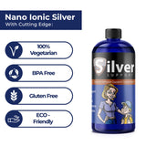 Silver Support avec contenance 32oz pour toute la famille.