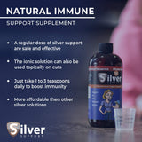 Silver Support usage quotidien pour immunité chez tous les âges et animaux.